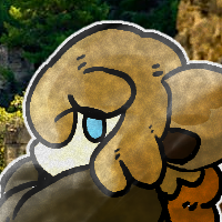 a drawing of fwhip sitting in the stone ruins of a window. the background is a real life stock photo